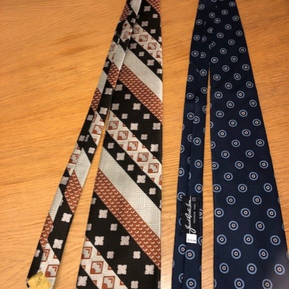 Vintage 4 Pc LOT 60 80 Christian Dior Ties